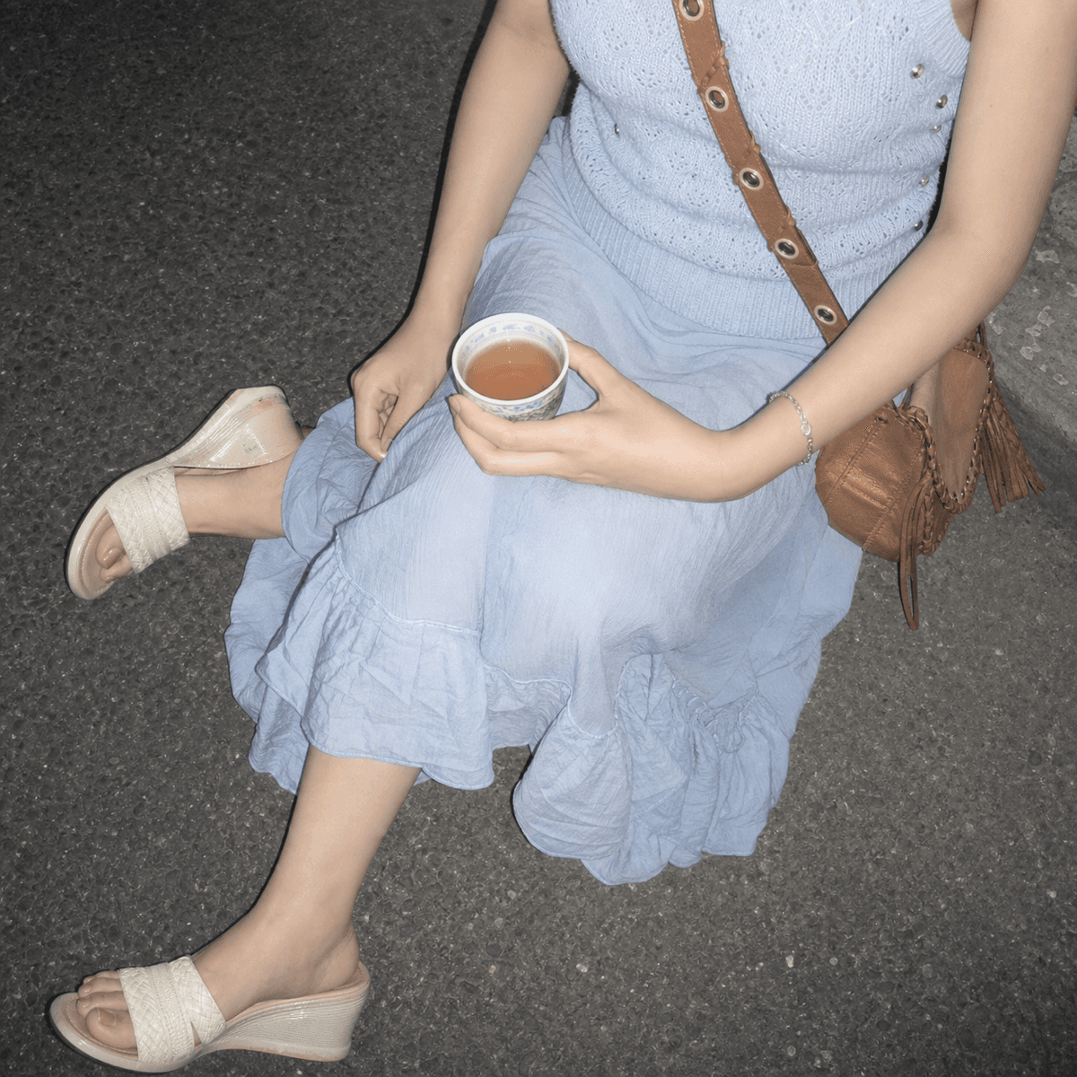 Pastel street detail