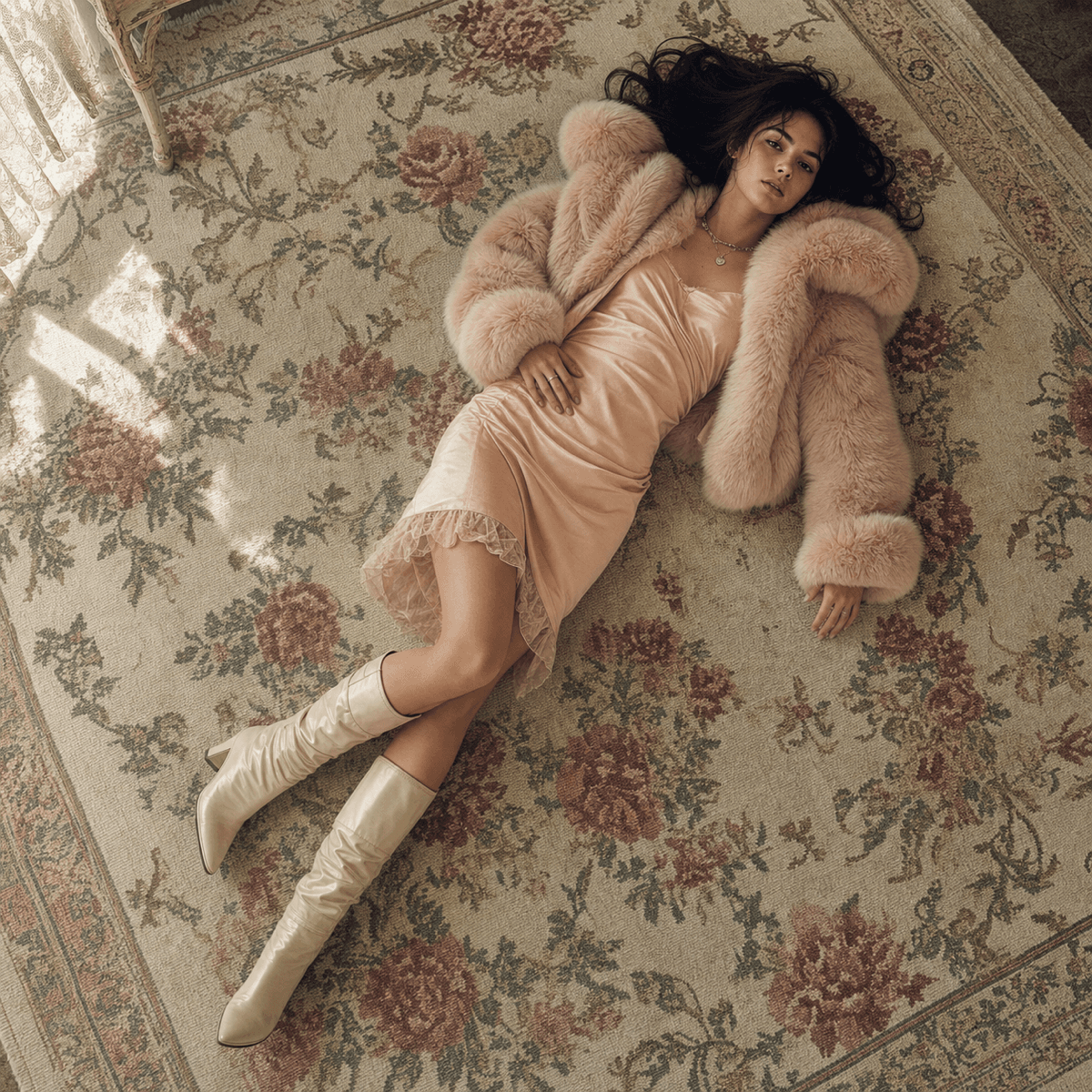 Rug editorial portrait