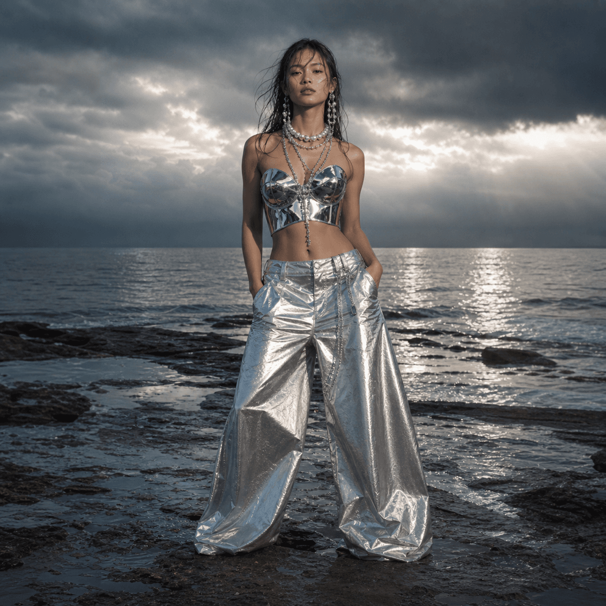 Silver shoreline fashion
